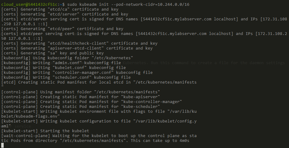 kubeadminit1